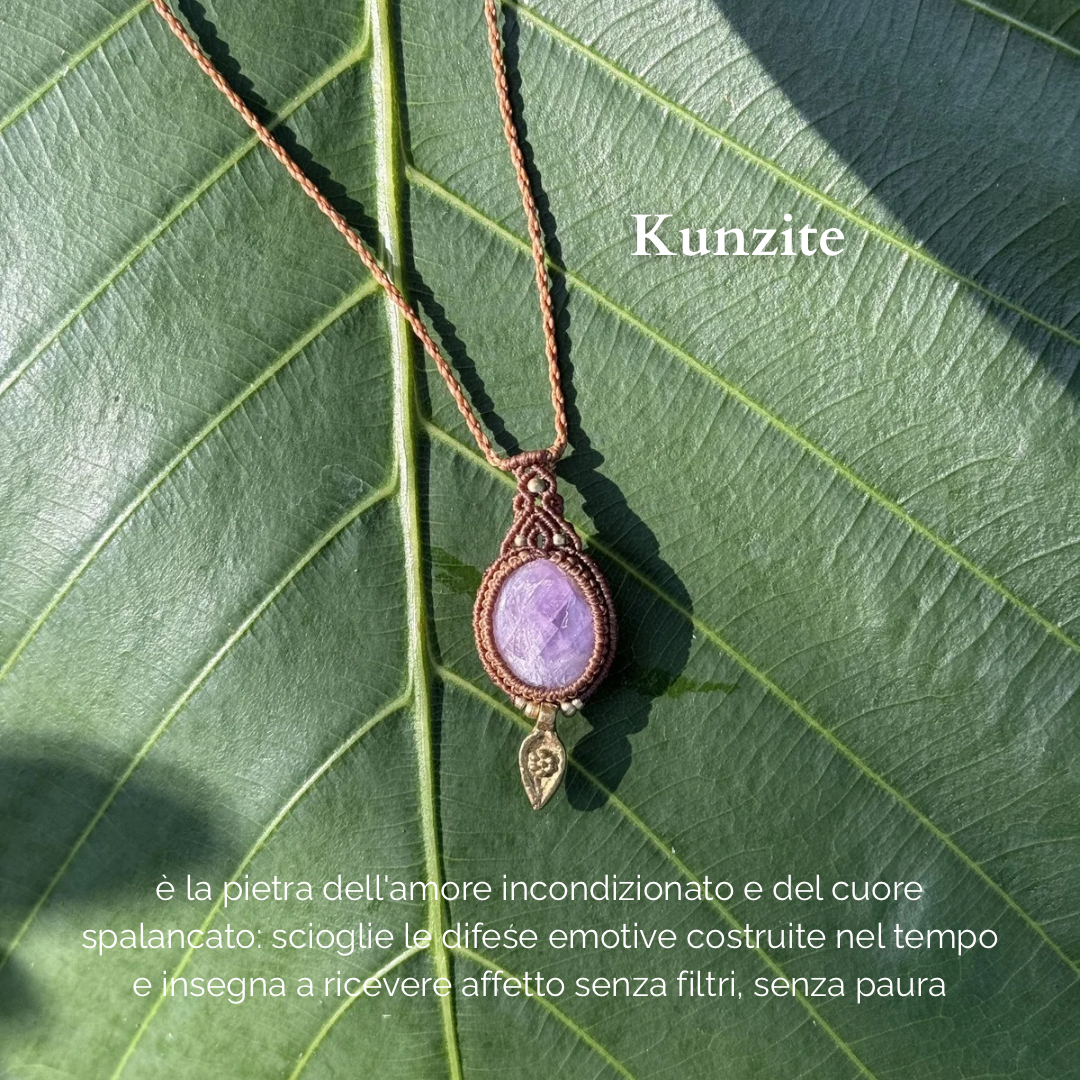 Collana Kunzite