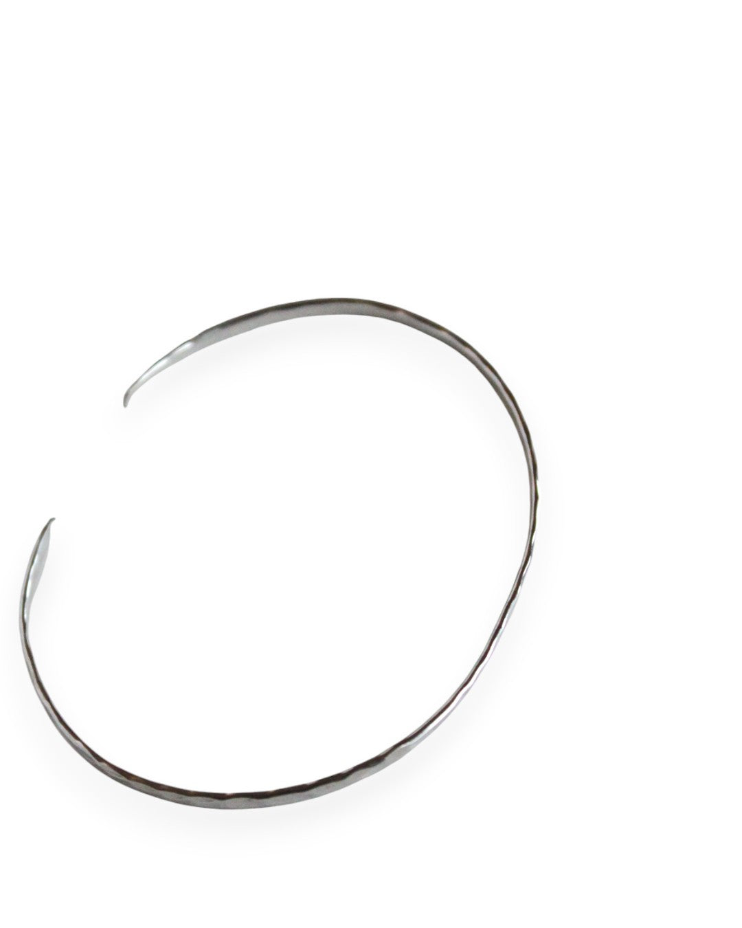 Bracciale battuto argento