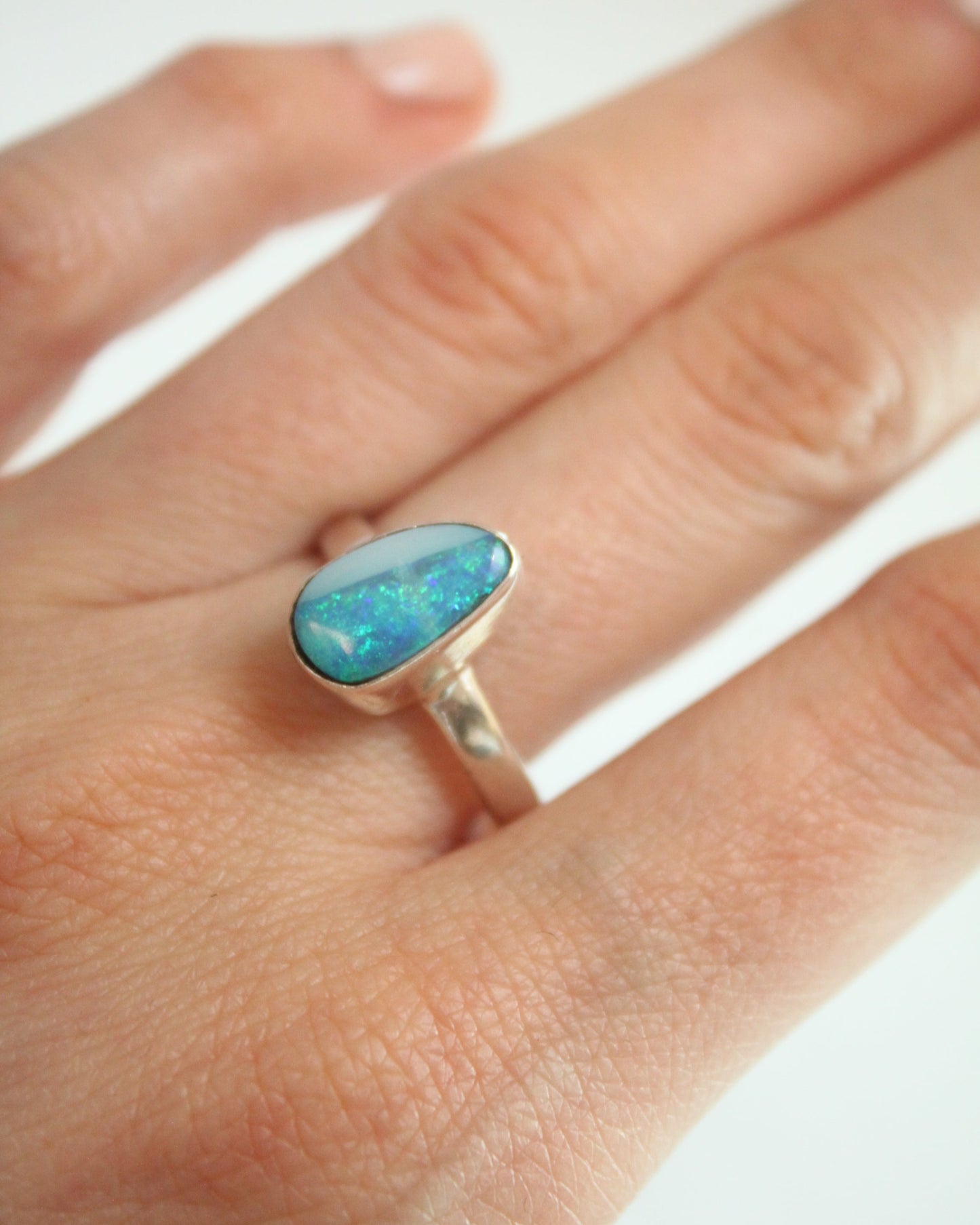 Anello Opale Australiano 1