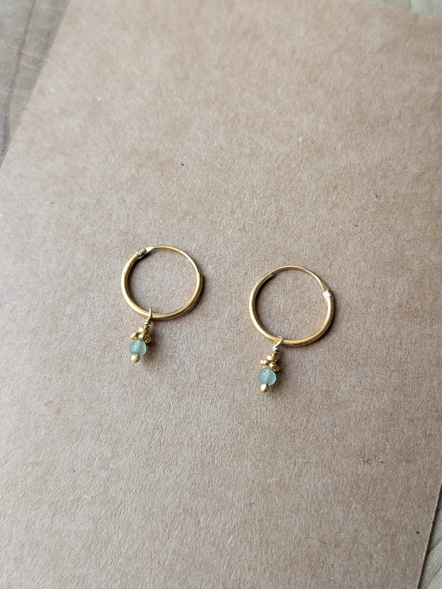 Orecchini Acquamarina oro 18kt