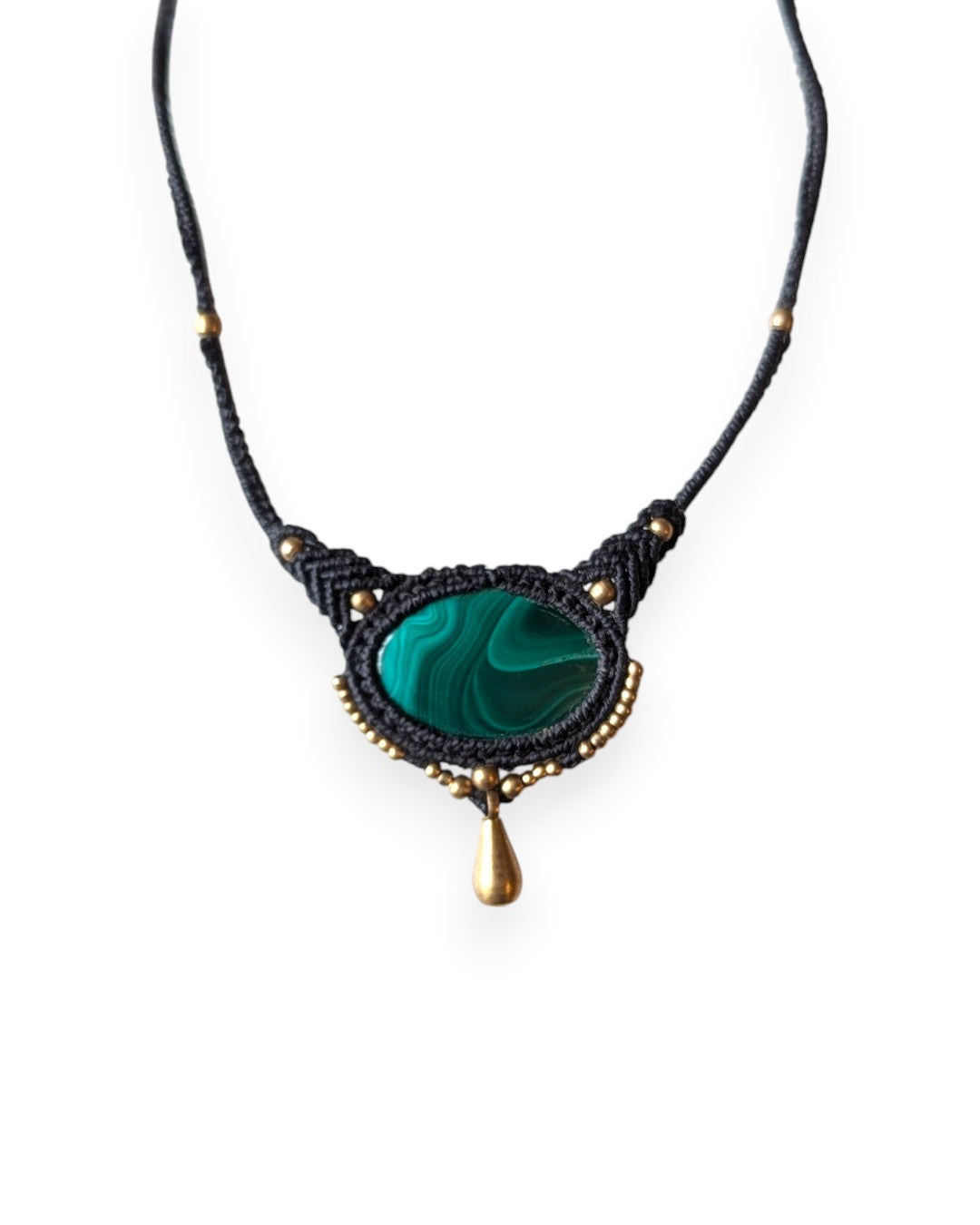 Collana Malachite girocollo