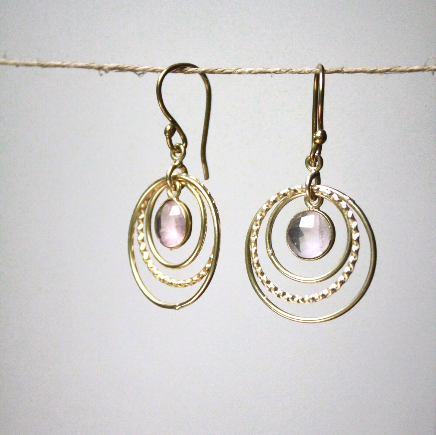 Orecchini Aurae oro 14 kt