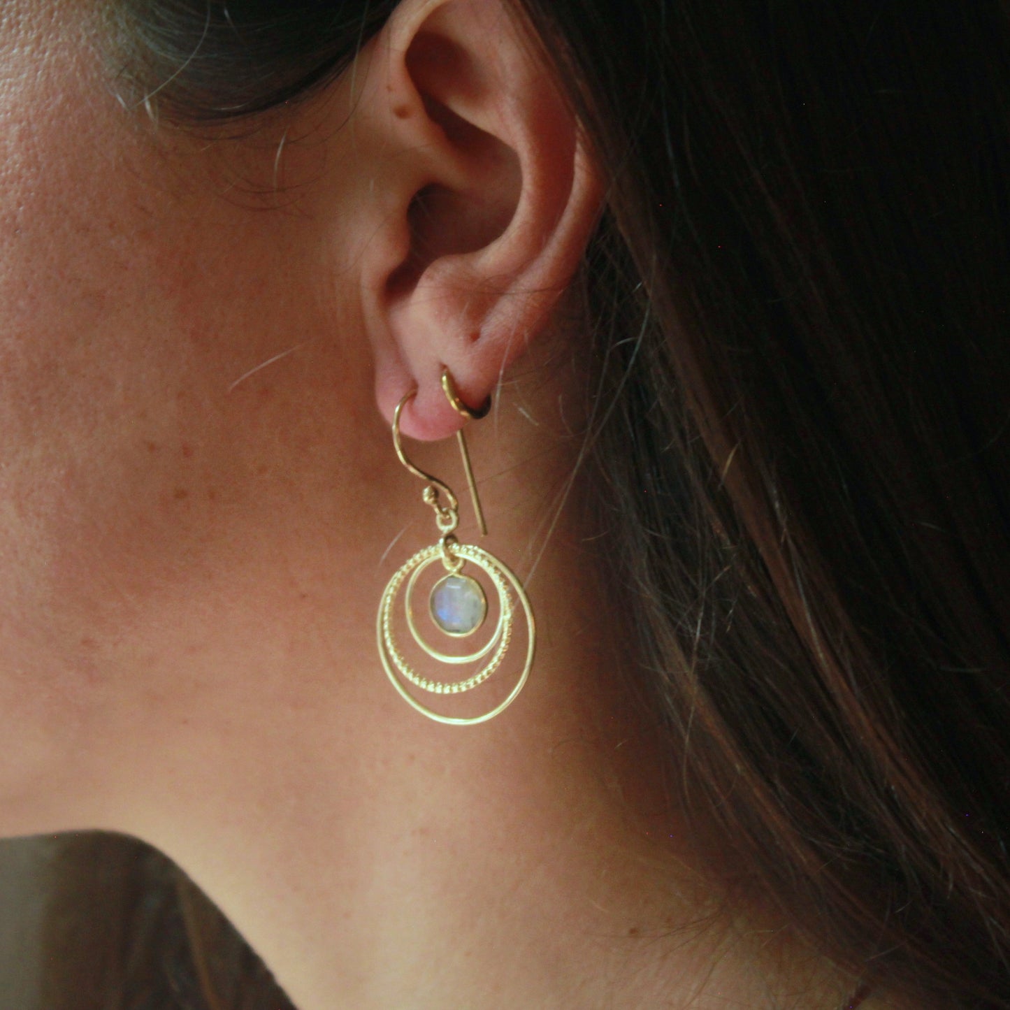 Orecchini Aurae oro 14 kt