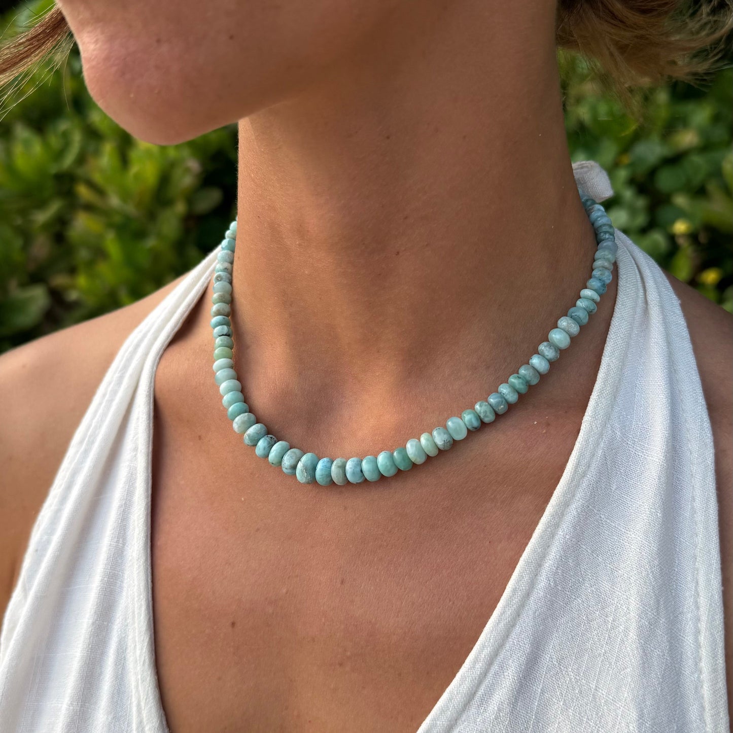 Collana Larimar qualità AAA+