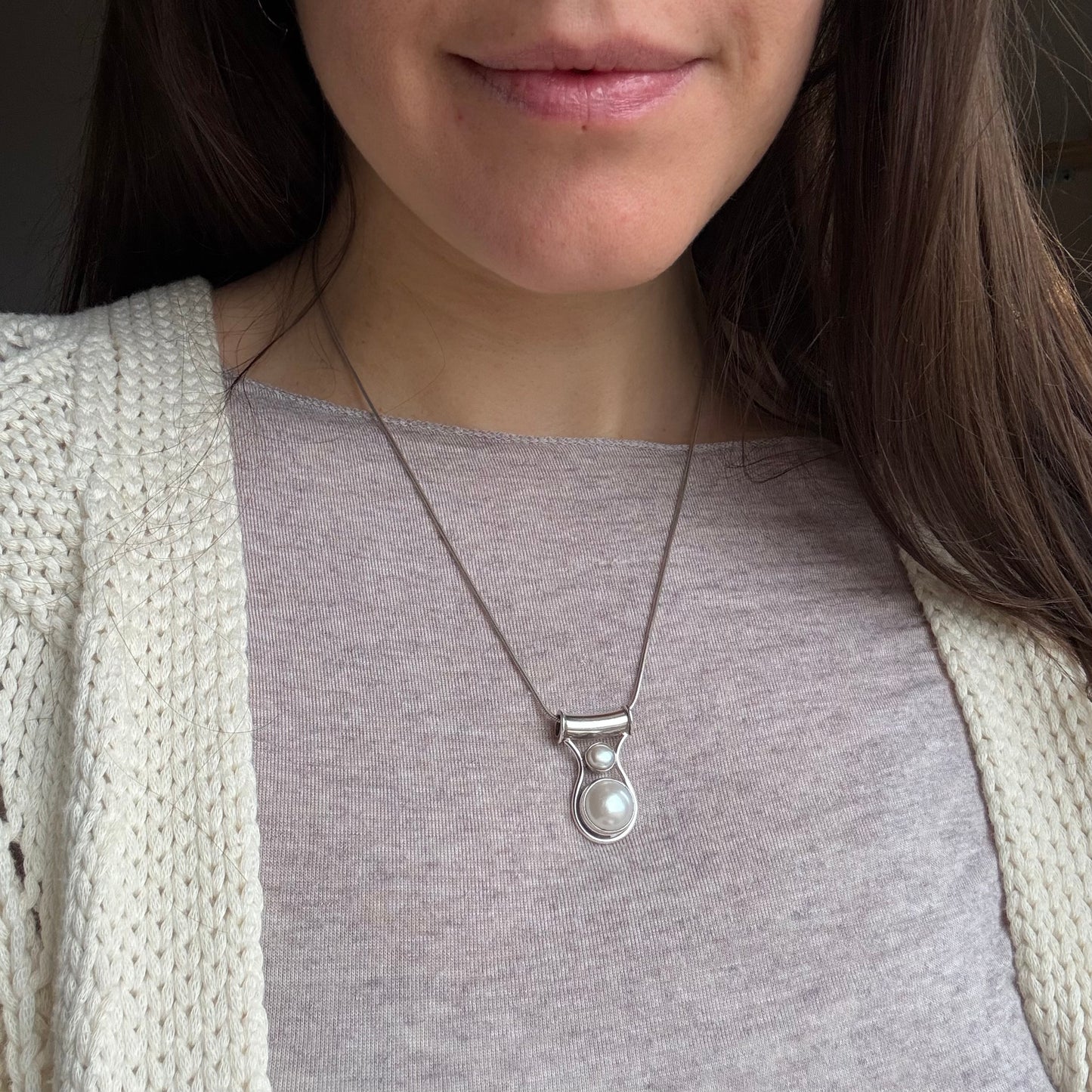 Ciondolo Pachamama di perle