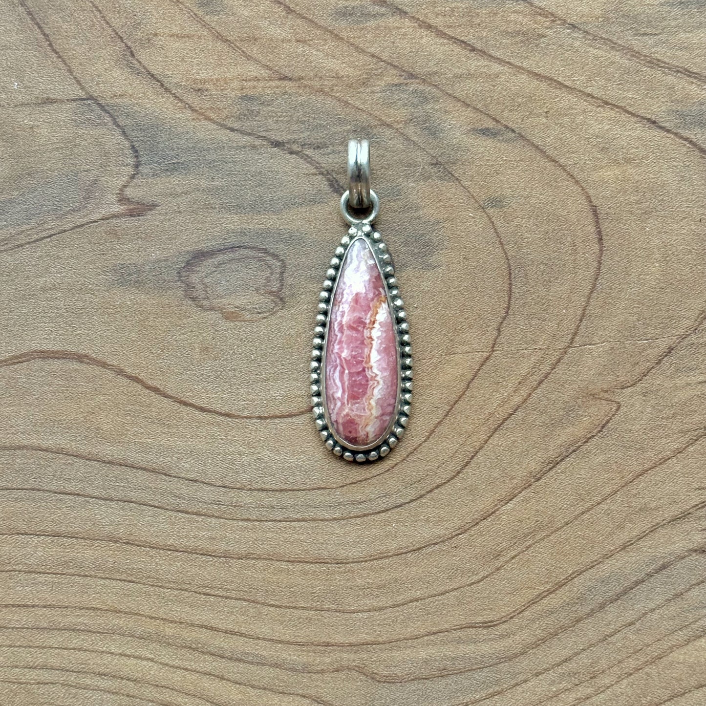 Ciondolo rodocrosite 1