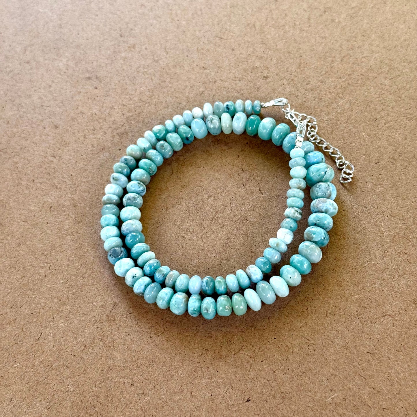 Collana Larimar qualità AAA+