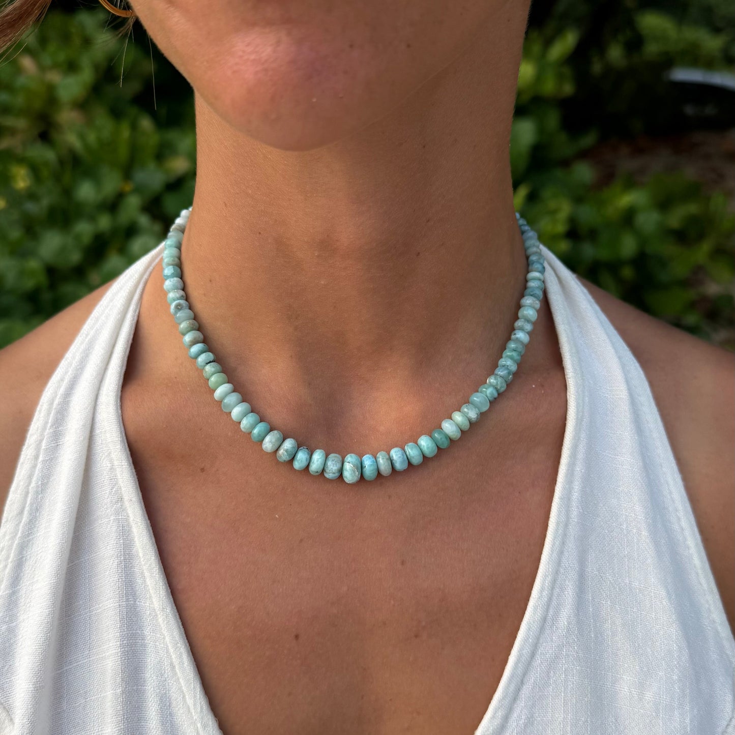 Collana Larimar qualità AAA+