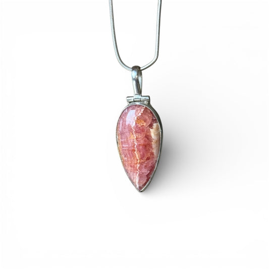 Ciondolo rodocrosite 2