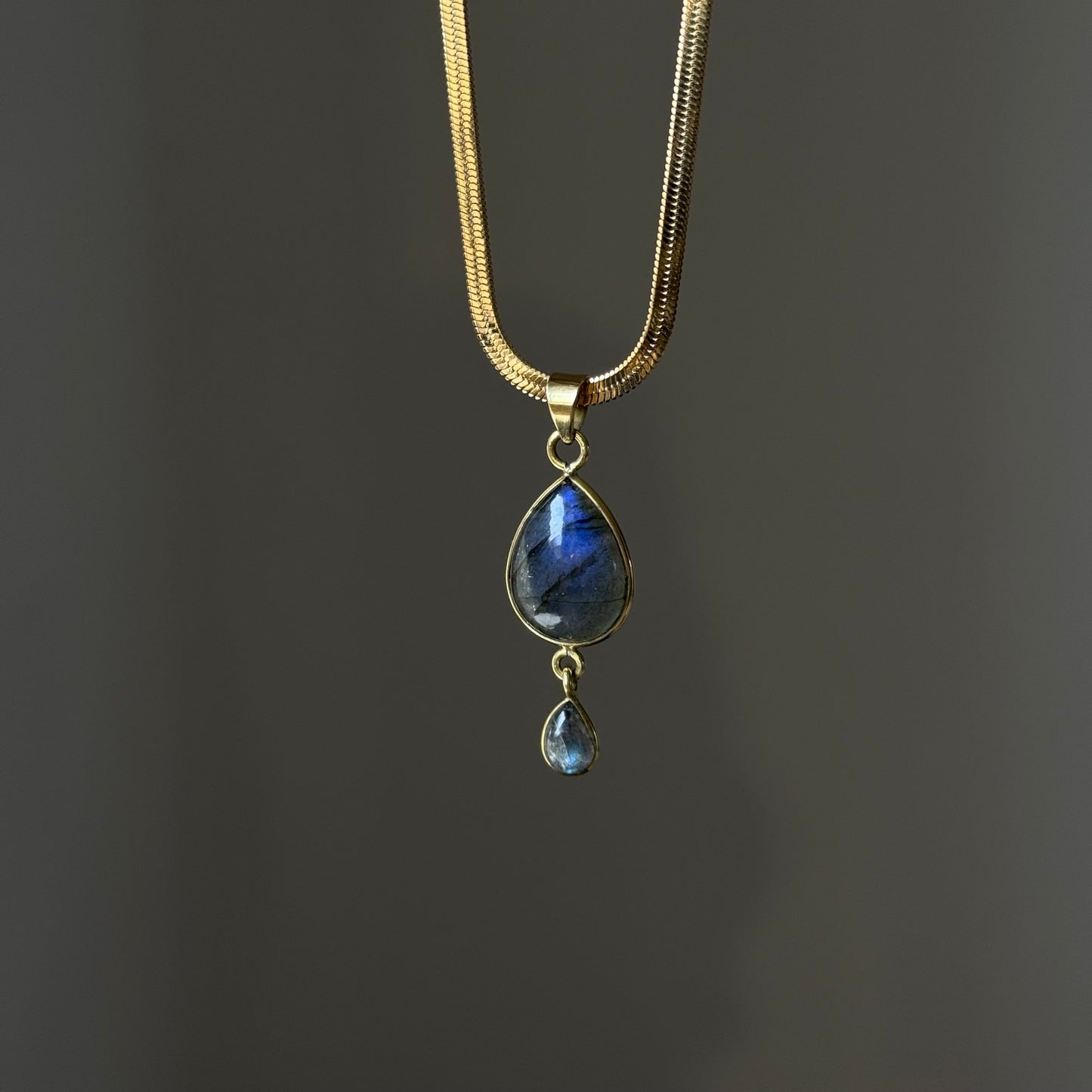 Ciondoli doppia labradorite