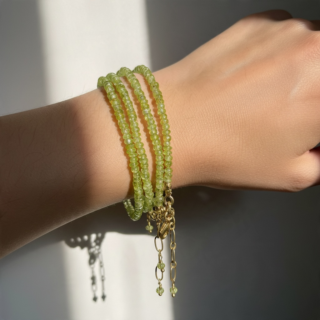 Bracciale Eden ~ Peridoto