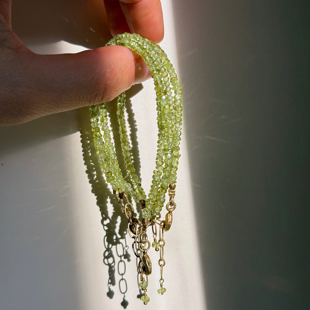 Bracciale Eden ~ Peridoto