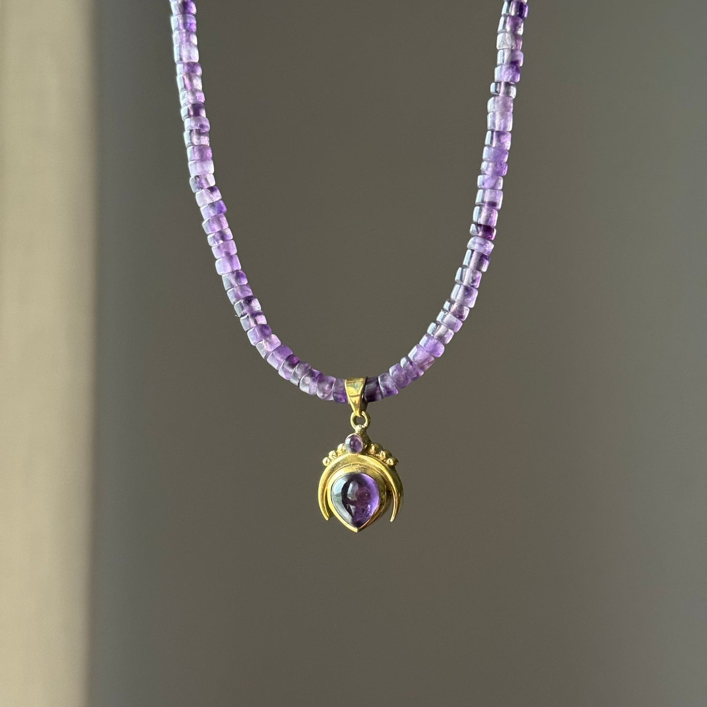 Collana con ciondolo Lilith ametista
