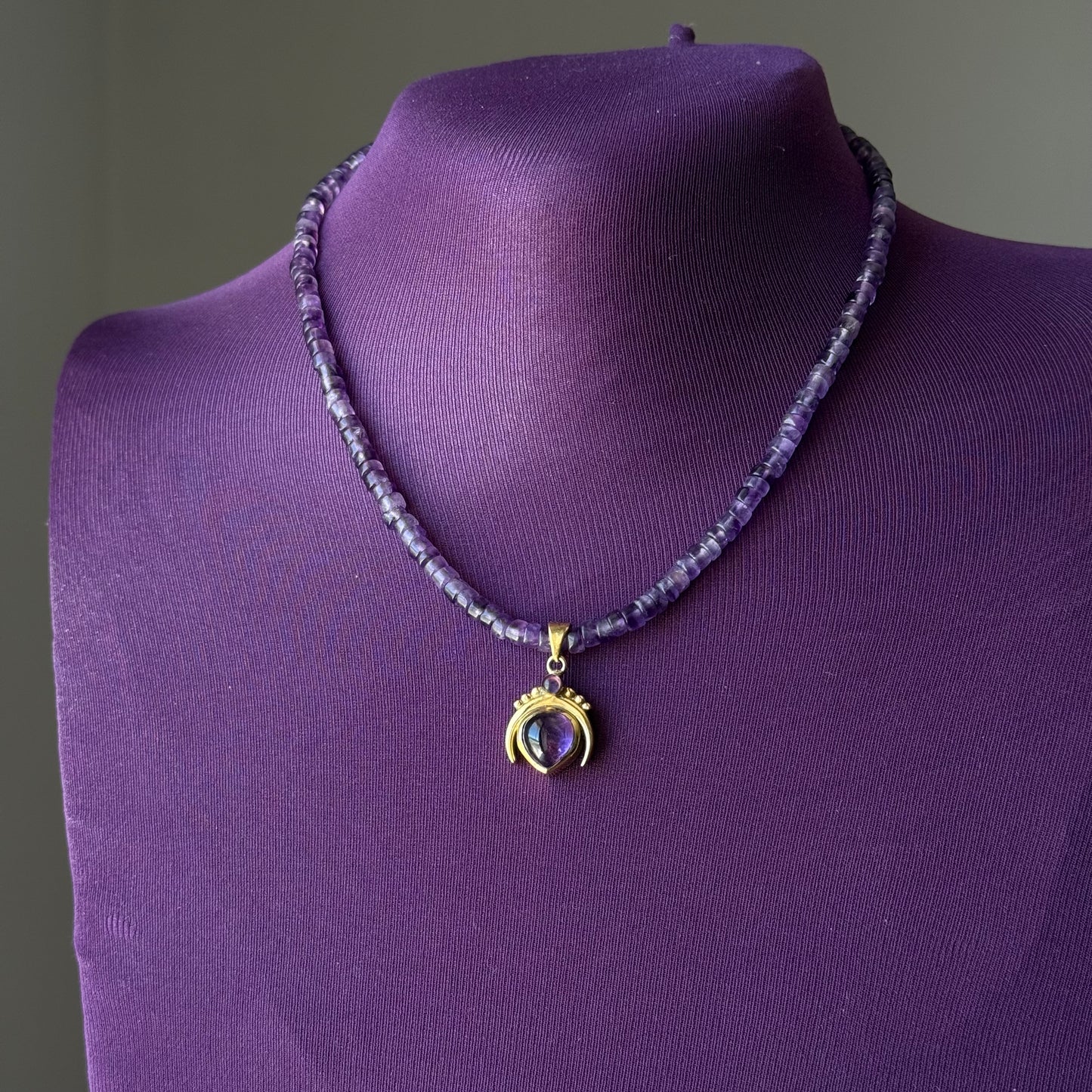 Collana con ciondolo Lilith ametista