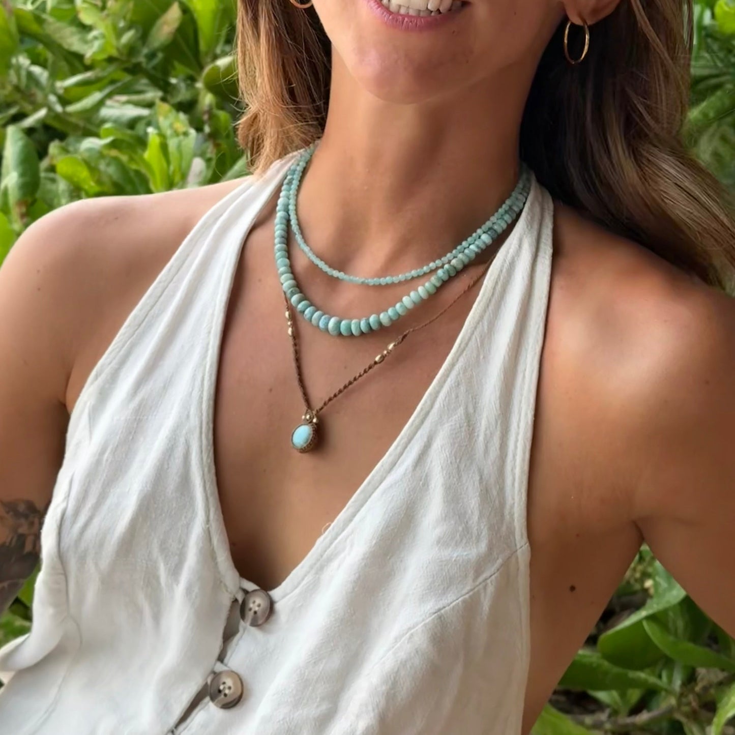 Collana piccolo Larimar