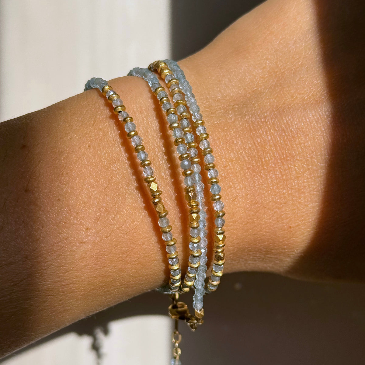 Bracciale Eden ~ Acquamarina