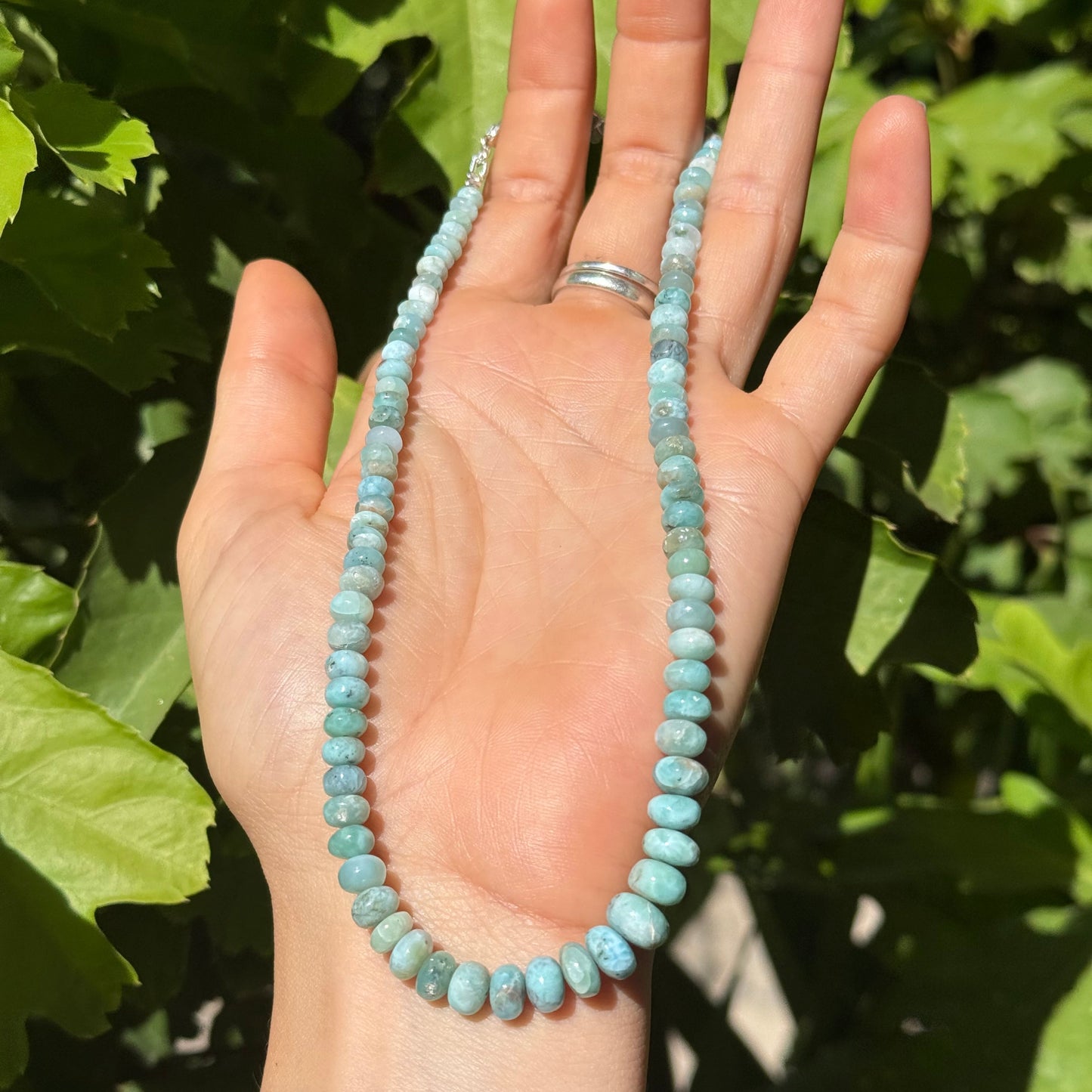 Collana Larimar qualità AAA+