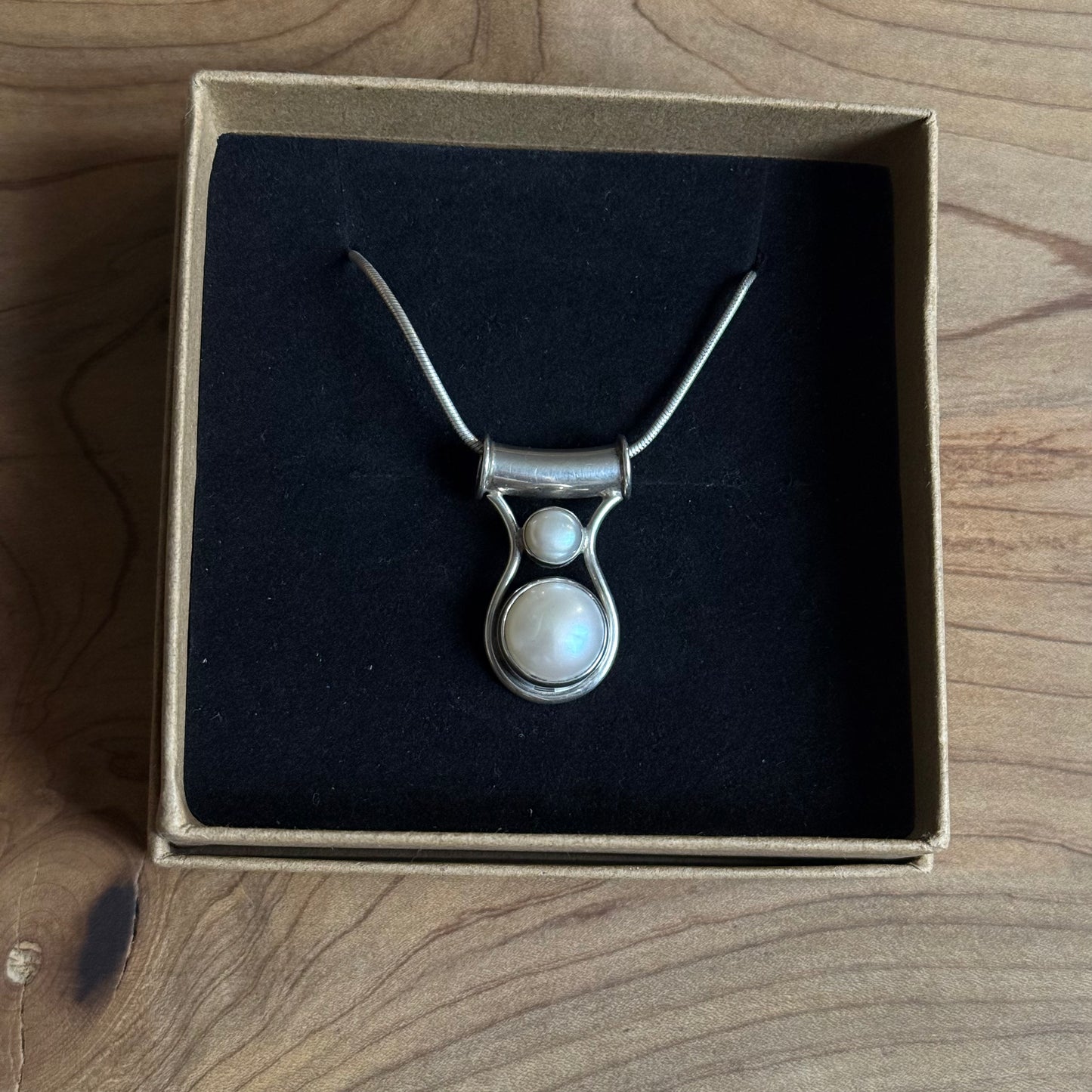 Ciondolo Pachamama di perle