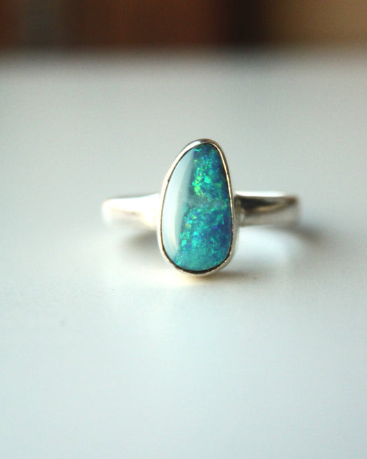 Anello Opale Australiano 1