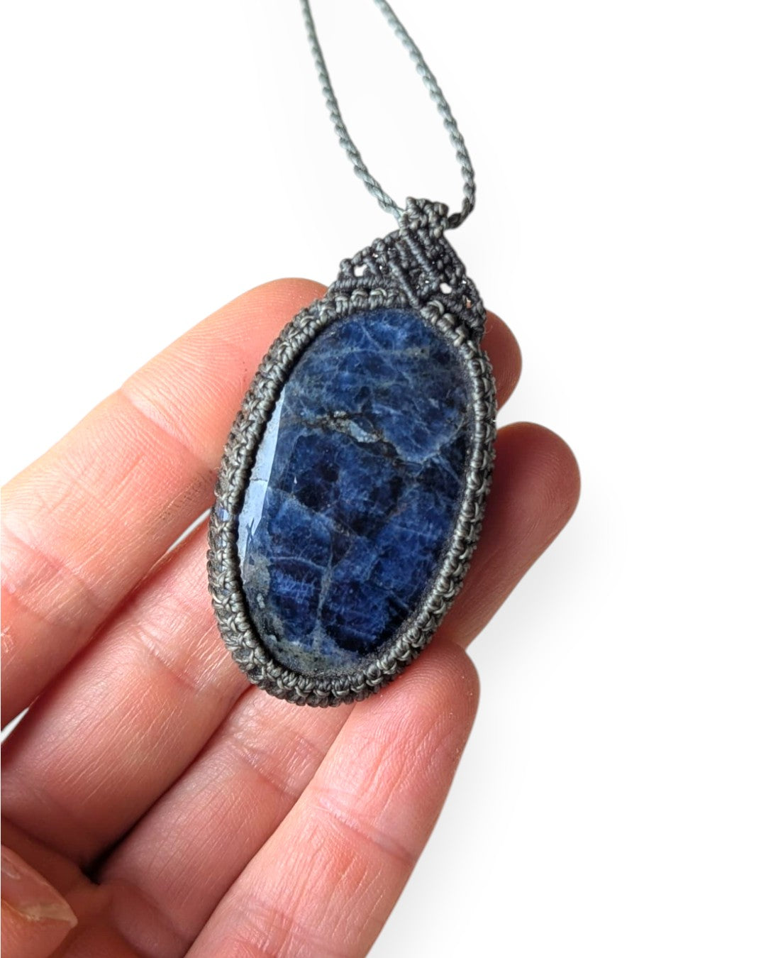 Collana Sodalite Blu