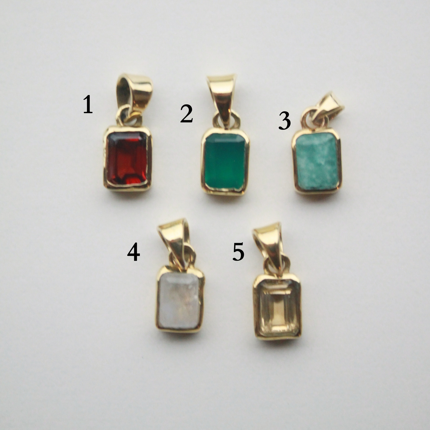 Ciondoli sfaccettati