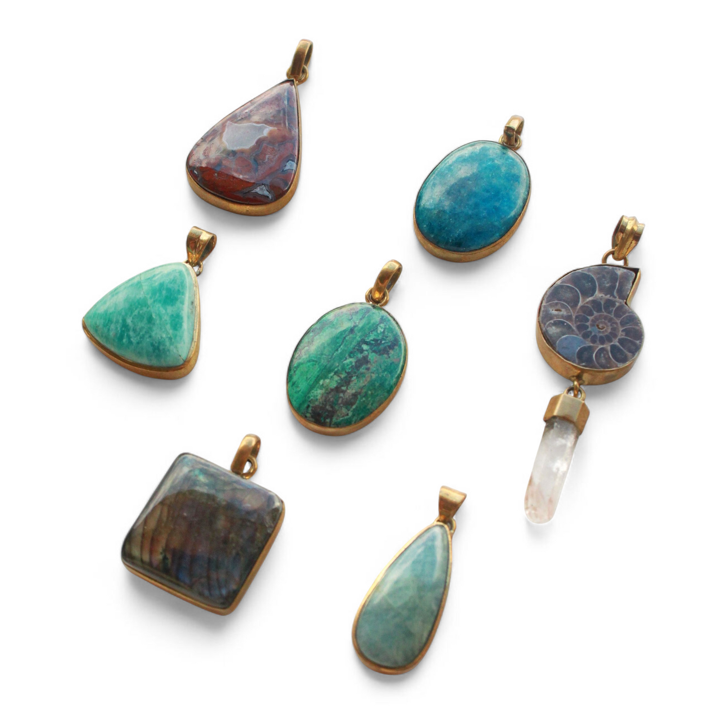 Ciondoli con pietra grande