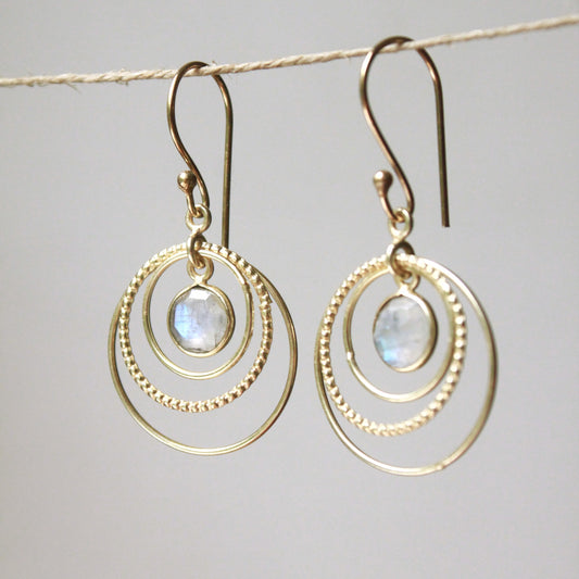 Orecchini Aurae oro 14 kt